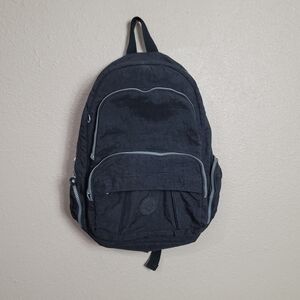 Kipling Hiker Hal Expandable Large Backpack Nylon Black No Monkey